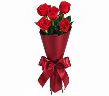 Букет 5 Красных роз Эдлесс Лав в Введенском Курганской области