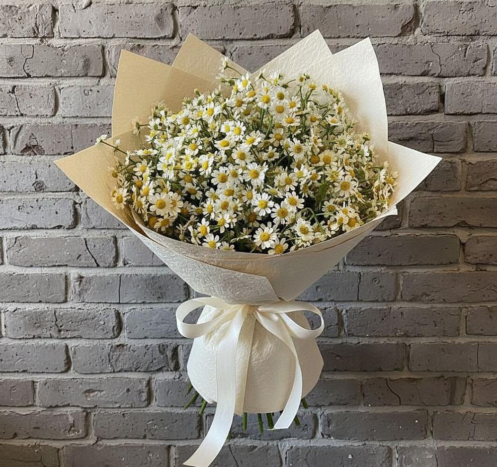 Букет цветов из: Ромашки в Введенском Курганской области