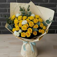 Букет цветов из:  Розы #REPLACE_PRED# Введенском Курганской области