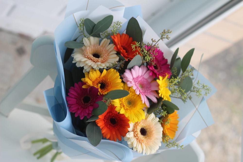 Букет цветов из: Герберы в Введенском Курганской области