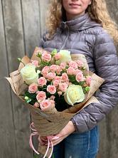 Букет цветов из:  Розы в Введенском Курганской области