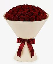 Букет 101 Бордовая роза Блэк Бакарра в Введенском Курганской области