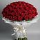 Букет 101 Красная роза Блэк Мэджик в Введенском Курганской области