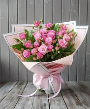 Букет Розовый кустик #REPLACE_PRED# Введенском Курганской области