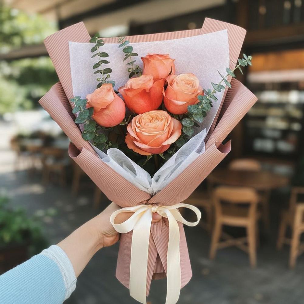 Букет цветов из: Розы в Введенском Курганской области