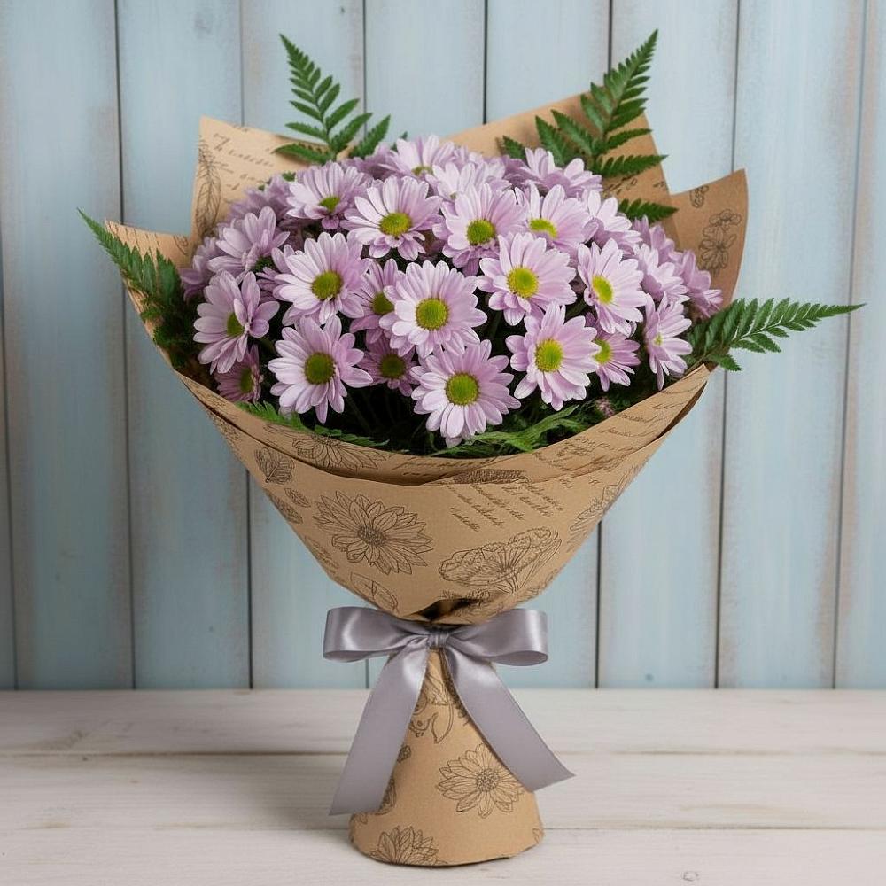 Букет цветов из: Хризантемы в Введенском Курганской области