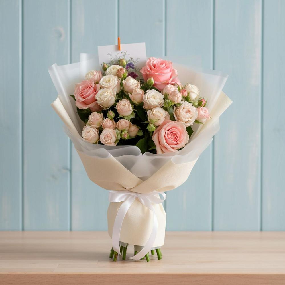 Букет цветов из: Розы в Введенском Курганской области