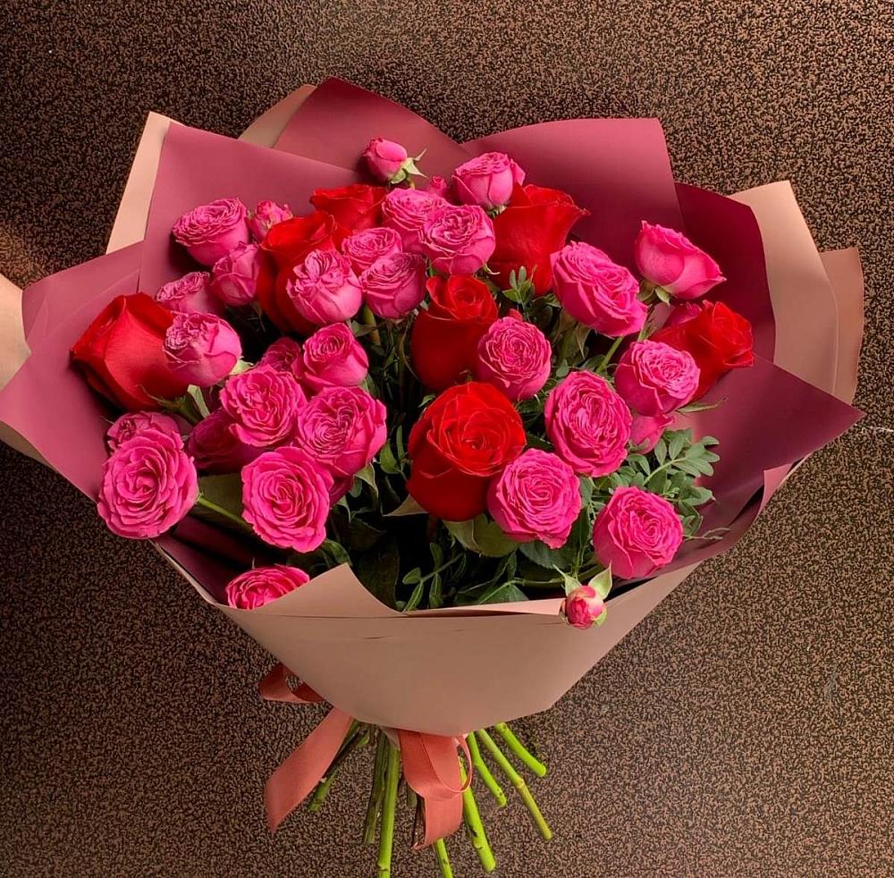 Букет В объятьях нежности в Введенском Курганской области