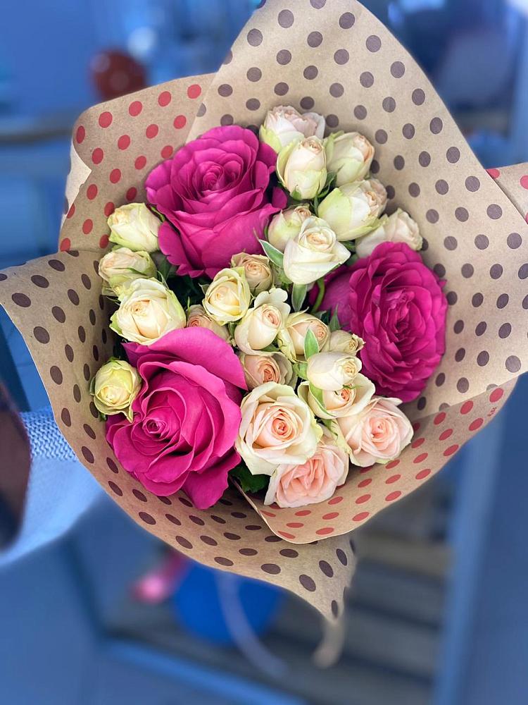 Букет цветов из: Розы в Введенском Курганской области