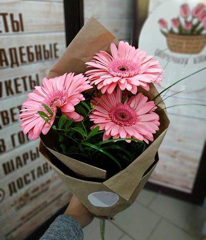 Букет цветов из: Герберы в Введенском Курганской области
