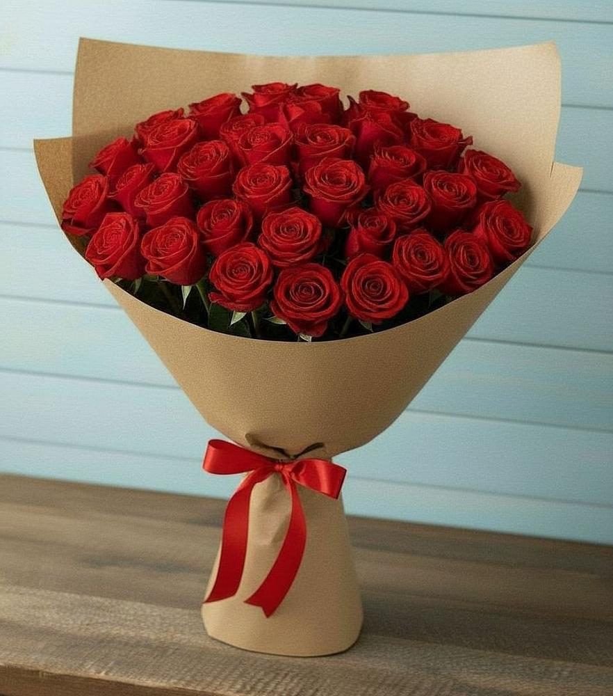 Букет Красные розы Милано в Введенском Курганской области