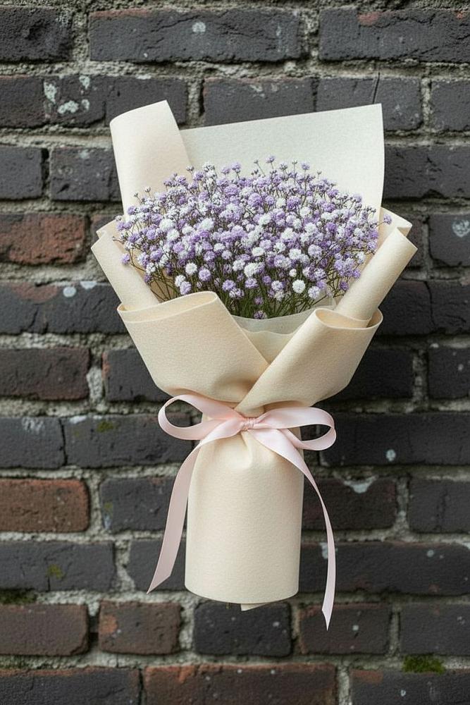 Букет цветов из: Гипсофила в Введенском Курганской области