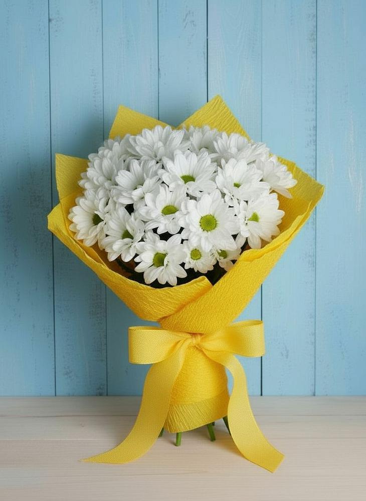 Букет цветов из: Хризантемы в Введенском Курганской области