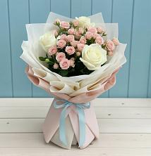 Букет цветов из:  Розы в Введенском Курганской области