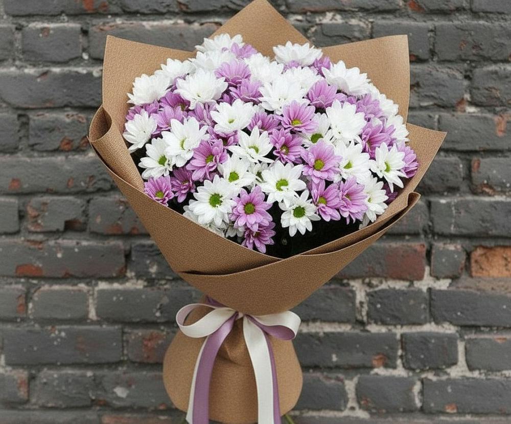 Букет цветов из: Хризантемы в Введенском Курганской области