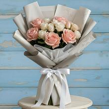 Букет цветов из:  Розы #REPLACE_PRED# Введенском Курганской области