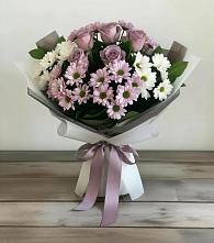 Букет цветов из:  Хризантемы и Розы #REPLACE_PRED# Введенском Курганской области