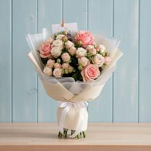 Букет цветов из:  Розы в Введенском Курганской области
