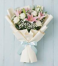 Букет цветов из:  Лилии в Введенском Курганской области