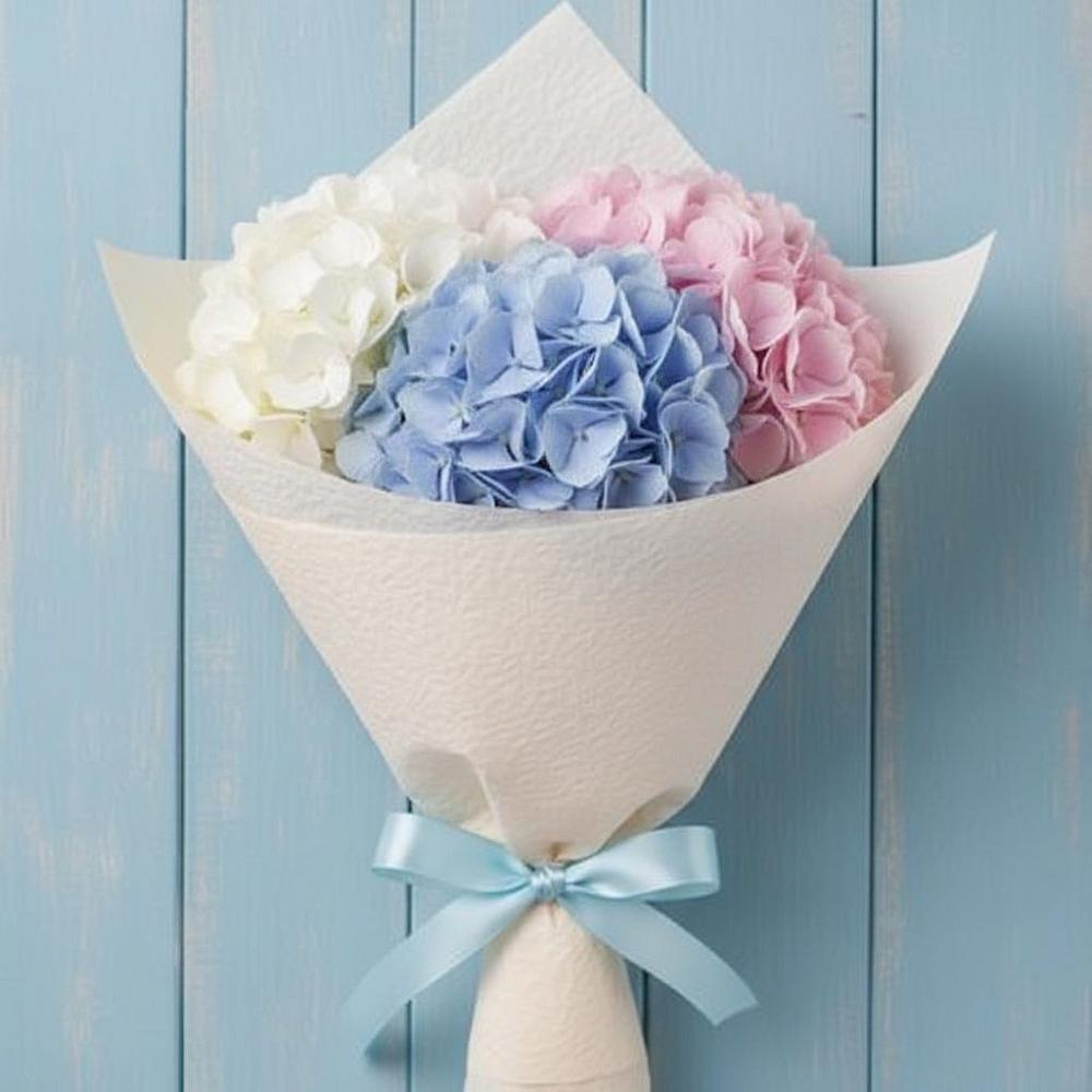 Букет цветов из: Гортензия в Введенском Курганской области